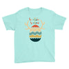 Hunting Season Retro Color 80s Style Youth Tee