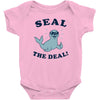 seal the deal Baby Onesie