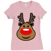 rudolph Ladies Fitted T-Shirt