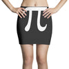 pi symbol Mini Skirts