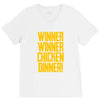 Winner Winner Chicken Dinner V-Neck Tee