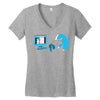 retweet Women's V-Neck T-Shirt