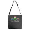 androids Adjustable Strap Totes
