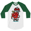 apple a day 3/4 Sleeve Shirt