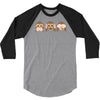 new! monkey 3/4 Sleeve Shirt