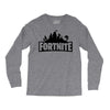 fortnite logo black Long Sleeve Shirts