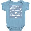 happy valentine's day Baby Onesie