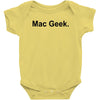 mac geek t shirt funny nerd gamer computer hipster humor apple Baby Onesie