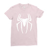black funny glow in dark glowing Ladies Fitted T-Shirt