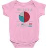 half the battle Baby Onesie