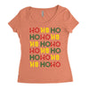 ho ho ho Women's Triblend Scoop T-shirt