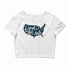 Land That I Love Crop Top