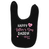 Happy Fathers Day Daddy Baby Bibs