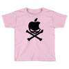 apple skull Toddler T-shirt