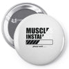 muscles installing Pin-back button
