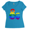 dungeons and dragons lgbtq Women's Triblend Scoop T-shirt