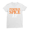 pumpkin space af Ladies Fitted T-Shirt