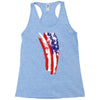 july 4th flag Racerback Tank