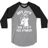 uncle si you can't fix stupid duck dynasty hey jack 3/4 Sleeve Shirt