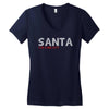 santa i'm a big fun Women's V-Neck T-Shirt