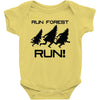 run forest run Baby Bodysuit
