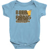 beer pong Baby Bodysuit