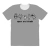 space are friends black All Over Women's T-shirt