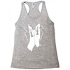 tuxedo after party Racerback Tank