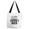 happy father day greeting Tote Bags