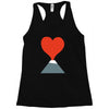 i lava you Racerback Tank