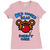 red nosed bear Ladies Fitted T-Shirt