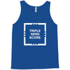 triple nerd score Tank Top