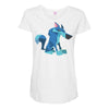 animal funny best Maternity Scoop Neck T-shirt