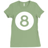 magic 8 ball Ladies Fitted T-Shirt