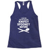 knifey spooney Racerback Tank