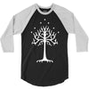 white tree of gondor 3/4 Sleeve Shirt