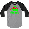 turtles  splinter ninja serie funny 3/4 Sleeve Shirt