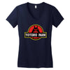 Totoro Park Women's V-Neck T-Shirt