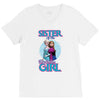 sister of the birthday girl V-Neck Tee