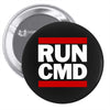 run CMD Pin-back button
