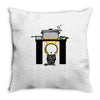 part time job   kitchen Throw Pillow