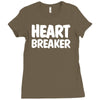 heart breaker humor Ladies Fitted T-Shirt