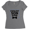 Coolest Son Ever Women's Triblend Scoop T-shirt