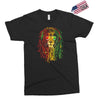 new! men's rasta vibe lion Exclusive T-shirt