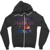 We Are Made Of Star Stuff Zipper Hoodie
