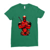 red man Ladies Fitted T-Shirt