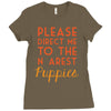 please direct me to the nearest puppies Ladies Fitted T-Shirt
