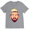 messi V-Neck Tee