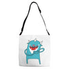 monster hearts you Adjustable Strap Totes
