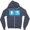your girlfriend my girlfriend mens funny t shirt Zipper Hoodie